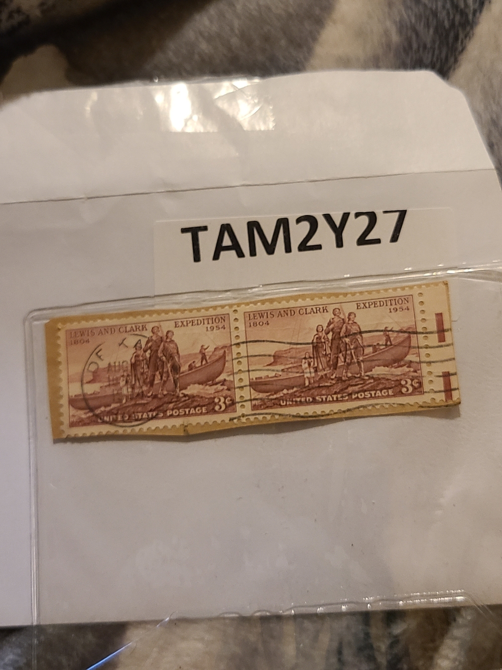 Lewis and Clark Expedition 3¢ Stamp Pair